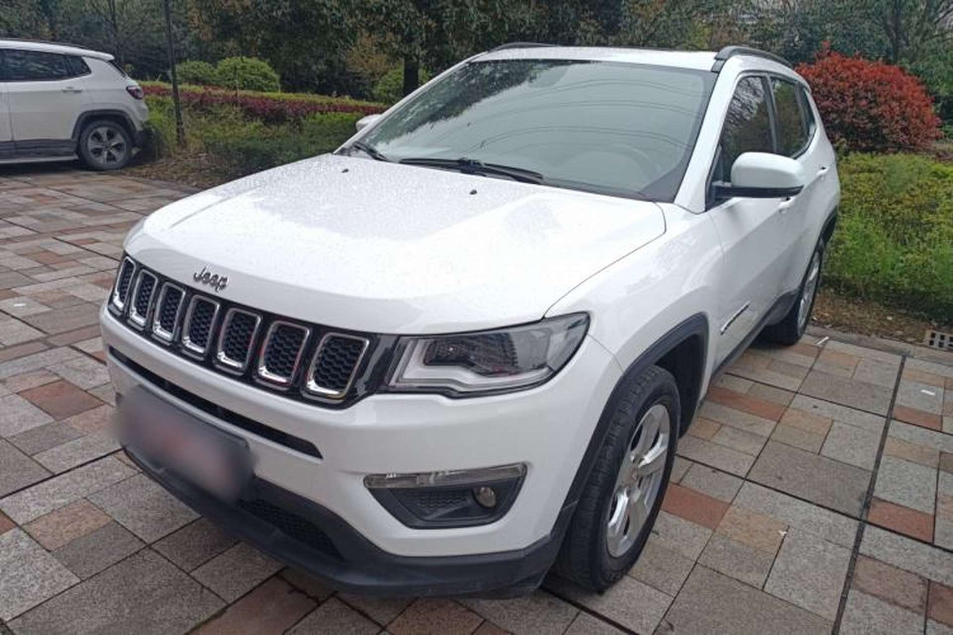 Used Jeep Compass 2019 220T Automatic Family Edition Front Left 45 Deg