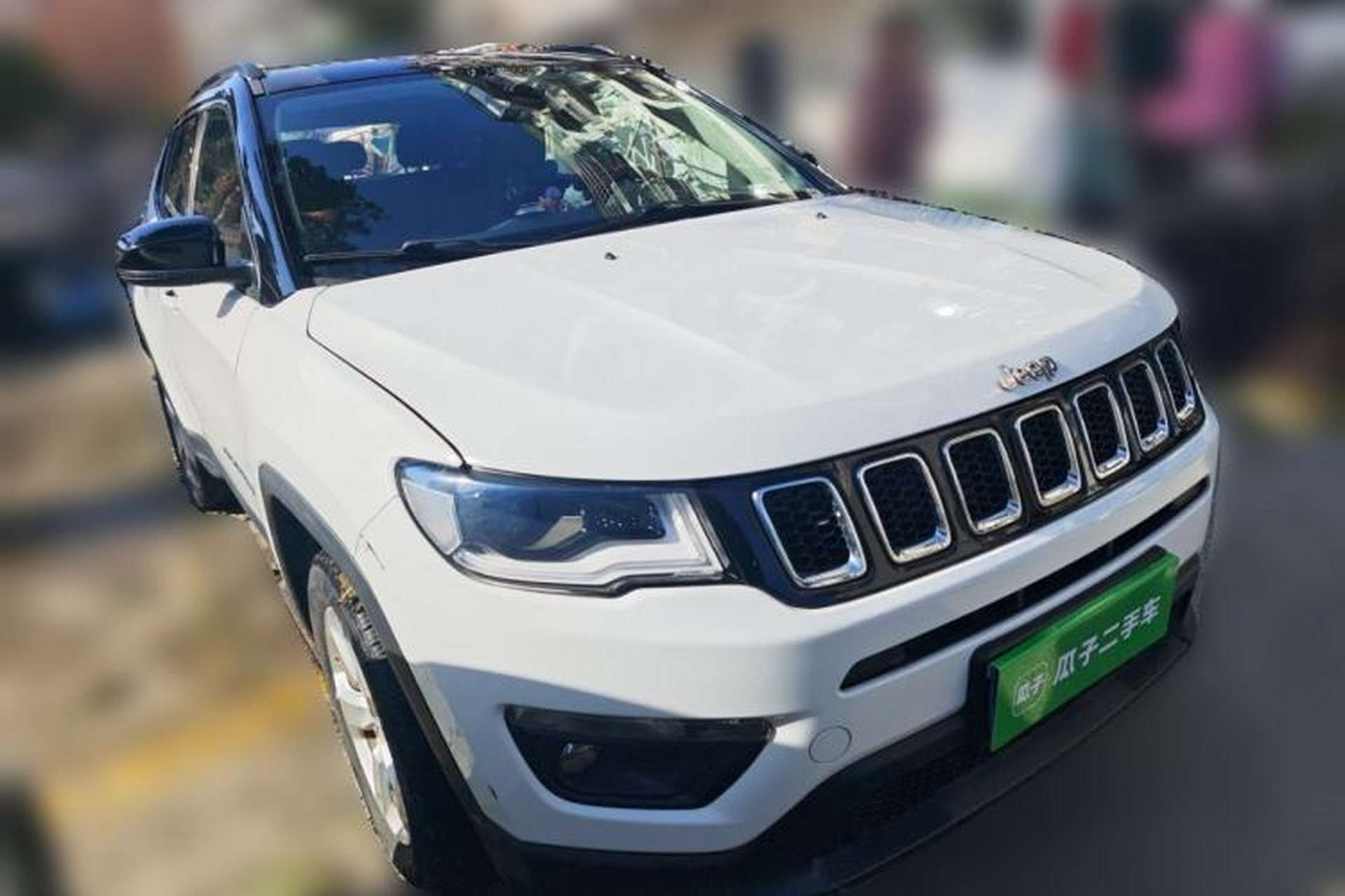 Used Jeep Compass 2019 220T Automatic Home Enjoy Cool Edition Front Right 45 Deg