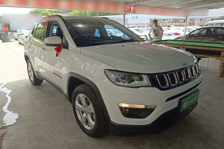 Used Jeep Compass 2019 200T Automatic Family Edition - Connected Large Screen Version Front Right 45 Deg