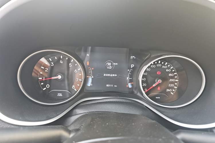 Used Jeep Compass 2019 200T Automatic Family Edition - Connected Large Screen Version Instrument Cluster