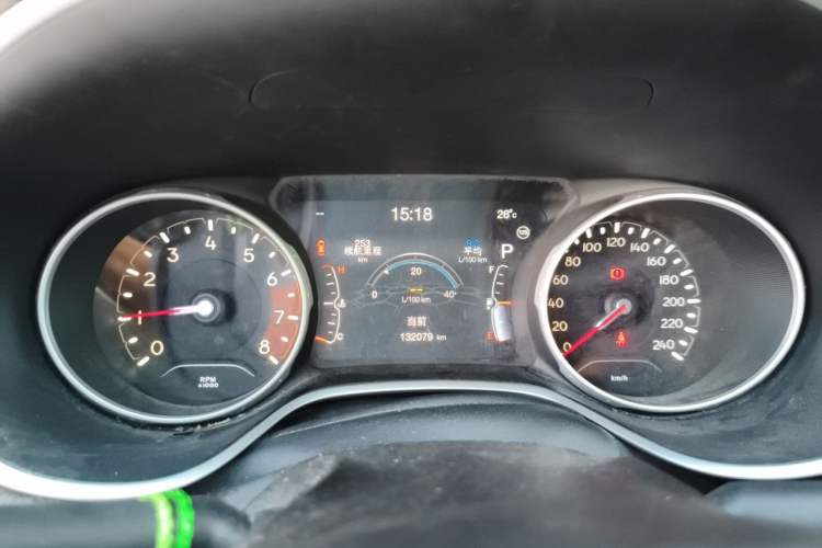 Used Jeep Compass 2019 200TS Automatic Premium - Connected Large Screen Version Instrument Cluster