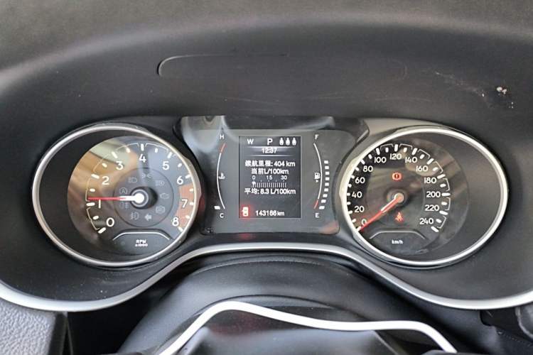Used Jeep Compass 2019 220T Automatic Enjoyment Version Instrument Cluster