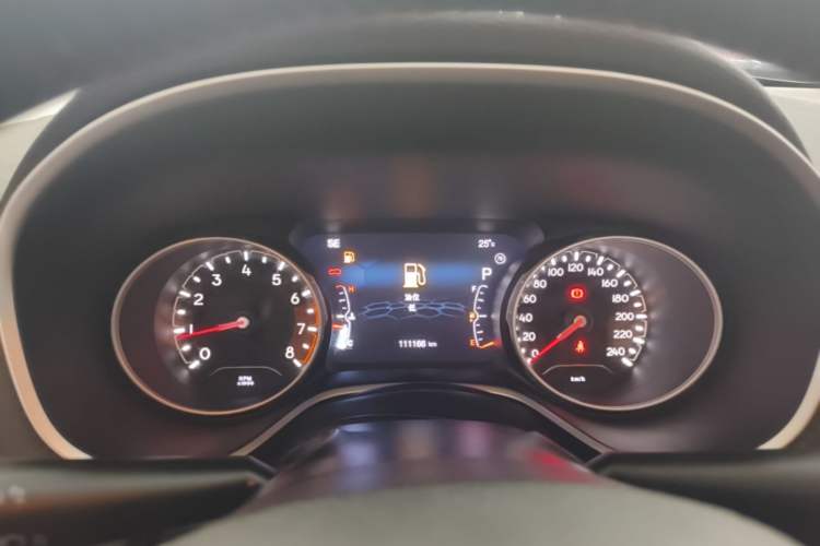 Used Jeep Compass 2019 200T Automatic Family Edition - Connected Large Screen Version Instrument Cluster