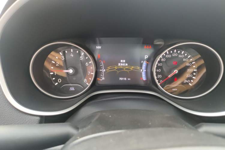 Used Jeep Compass 2019 220T Automatic Family Edition Instrument Cluster
