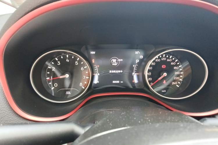 Used Jeep Compass 2019 220T Automatic Four-Wheel Drive High-Performance Flagship Edition Instrument Cluster