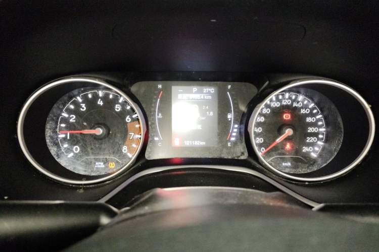 Used Jeep Compass 2019 200T Automatic Enjoyment - Connected Large Screen Version Instrument Cluster