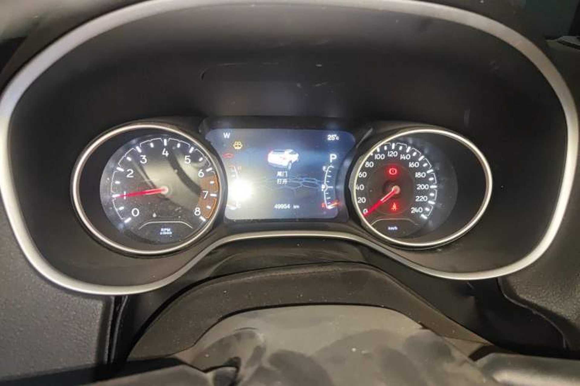 Used Jeep Compass 2019 200TS Automatic Premium - Connected Large Screen Version Instrument Cluster