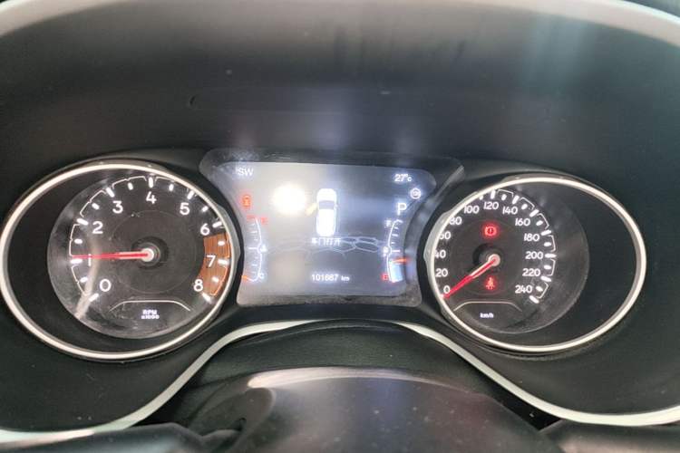 Used Jeep Compass 2019 200T Automatic Family Edition - Connected Large Screen Version Instrument Cluster