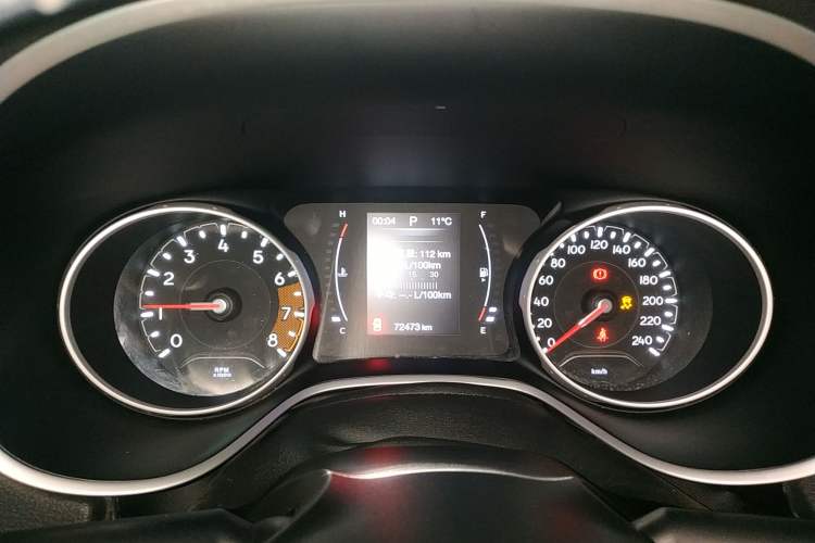 Used Jeep Compass 2019 200T Automatic Enjoyment - Connected Large Screen Version Instrument Cluster
