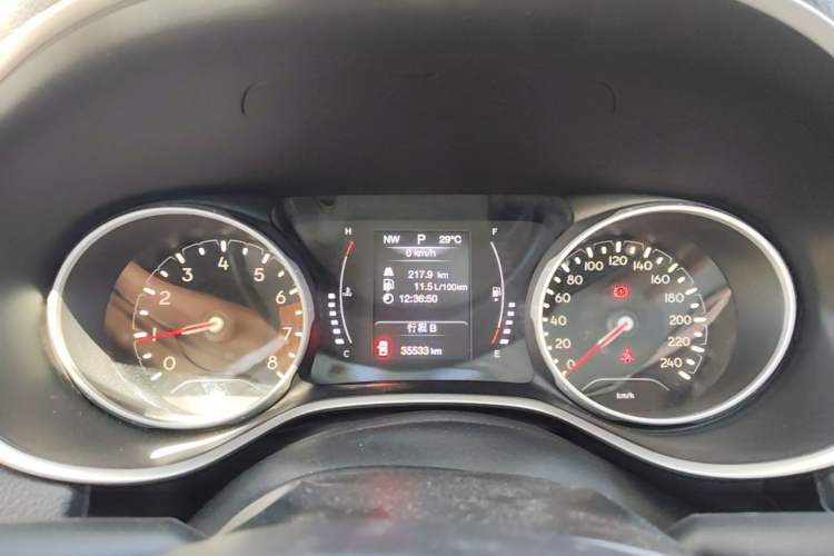 Used Jeep Compass 2019 220T Automatic Enjoyment Version Instrument Cluster