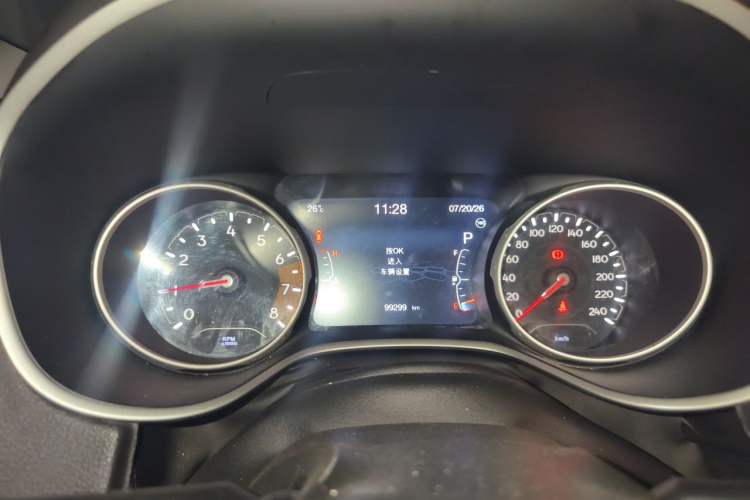 Used Jeep Compass 2019 200T Automatic Family Edition - Connected Large Screen Version Instrument Cluster