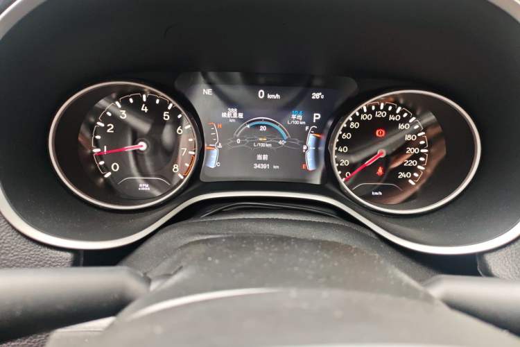 Used Jeep Compass 2019 220T Automatic Family Edition Instrument Cluster