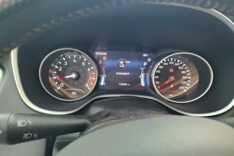 Used Jeep Compass 2019 200T Automatic Family Edition - Connected Large Screen Version Instrument Cluster