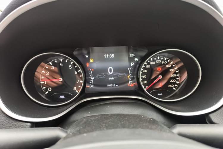 Used Jeep Compass 2019 200T Automatic Family Edition - Connected Large Screen Version Instrument Cluster