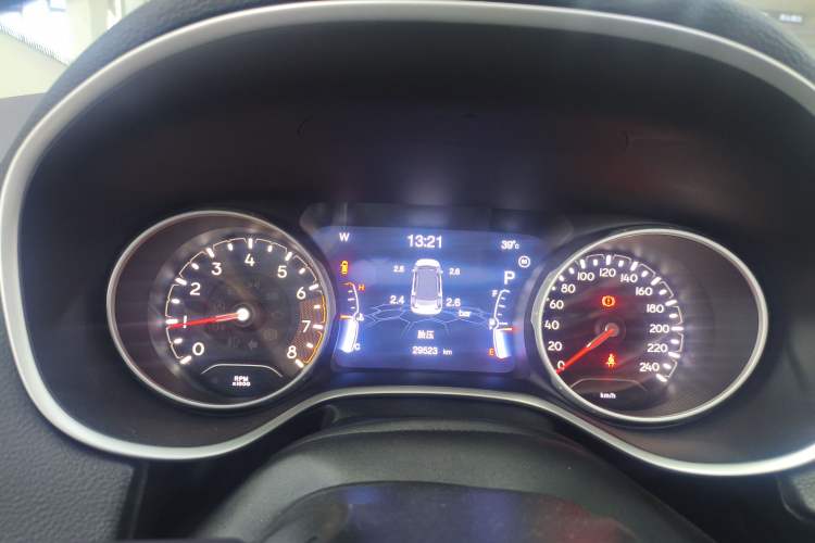 Used Jeep Compass 2019 200T Automatic Family Edition - Connected Large Screen Version Instrument Cluster