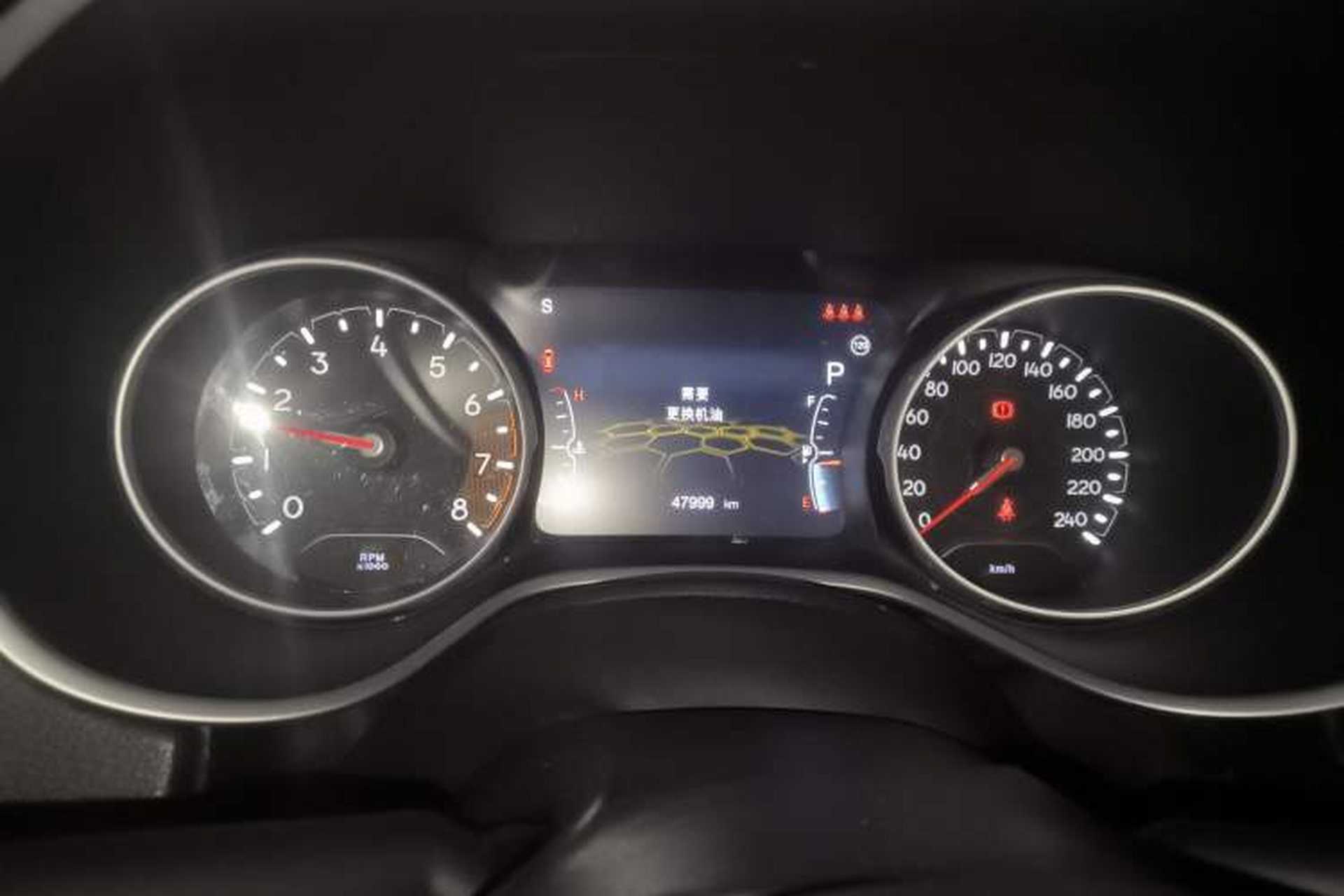 Used Jeep Compass 2019 220T Automatic Family Edition Instrument Cluster