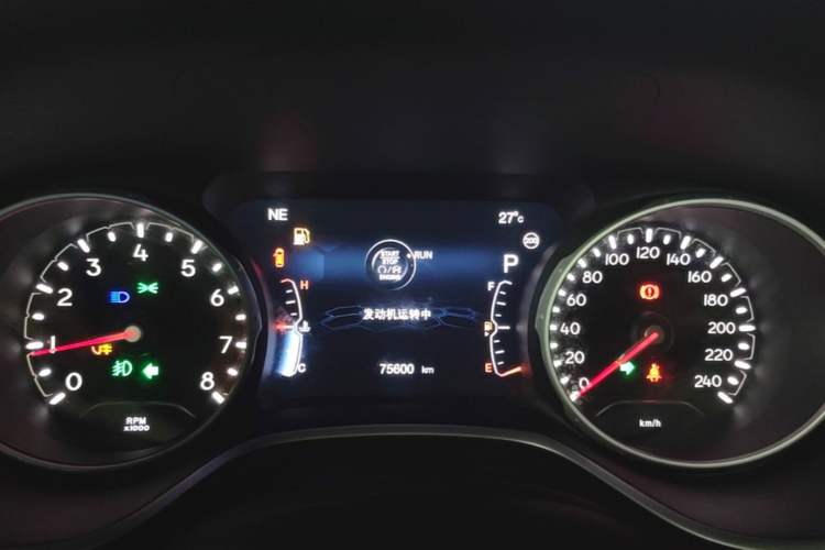 Used Jeep Compass 2019 220T Automatic Family Enjoyment Four-Wheel Drive Edition Instrument Cluster