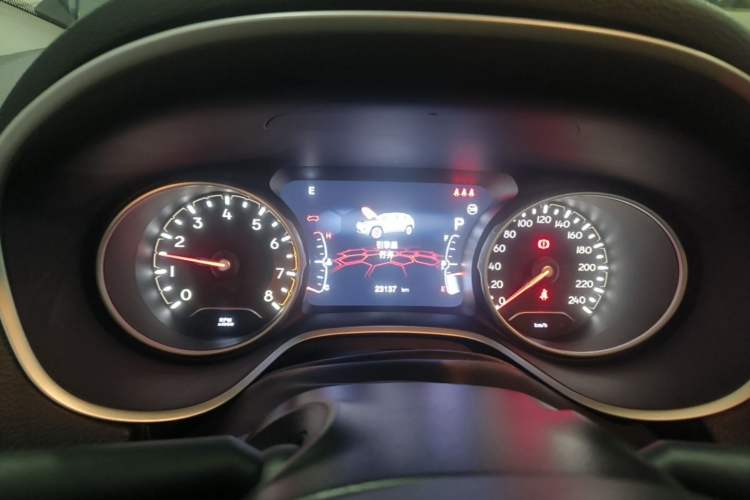 Used Jeep Compass 2019 220T Automatic Family Edition Instrument Cluster