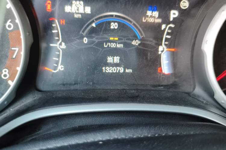 Used Jeep Compass 2019 200TS Automatic Premium - Connected Large Screen Version Odometer Close Up