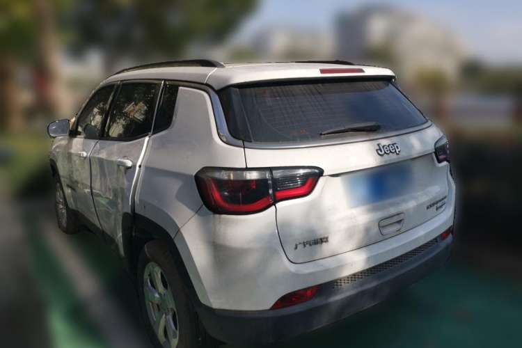 Used Jeep Compass 2019 220T Automatic Enjoyment Version Rear Left 45 Deg