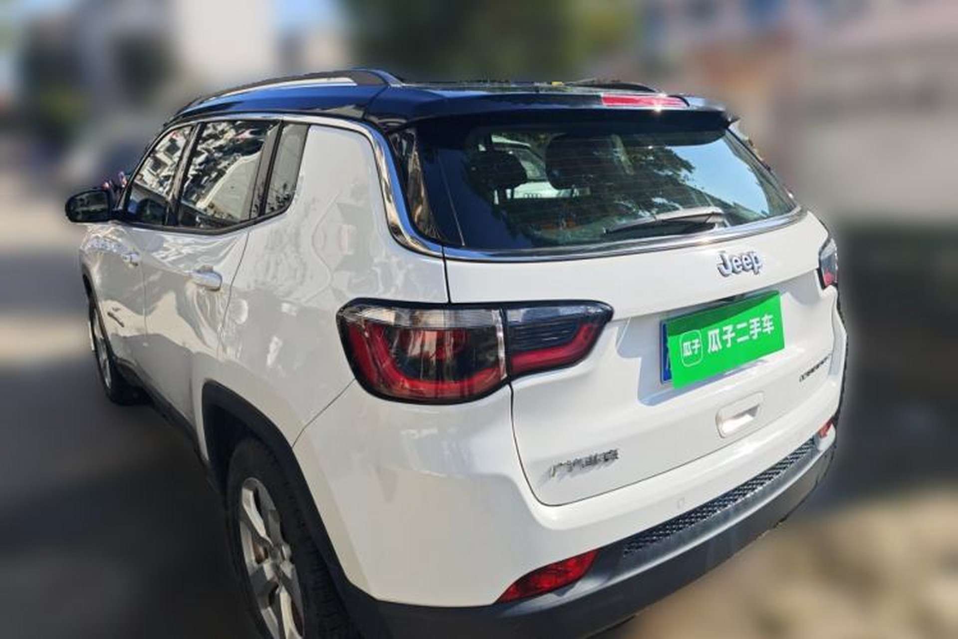 Used Jeep Compass 2019 220T Automatic Home Enjoy Cool Edition Rear Left 45 Deg