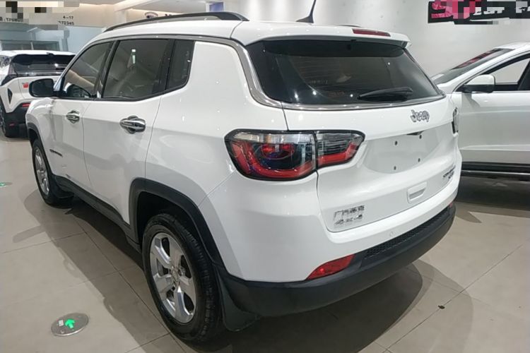 Used Jeep Compass 2019 200T Automatic Family Enjoyment Four-Wheel Drive - Connected Large Screen Version Rear Left 45 Deg