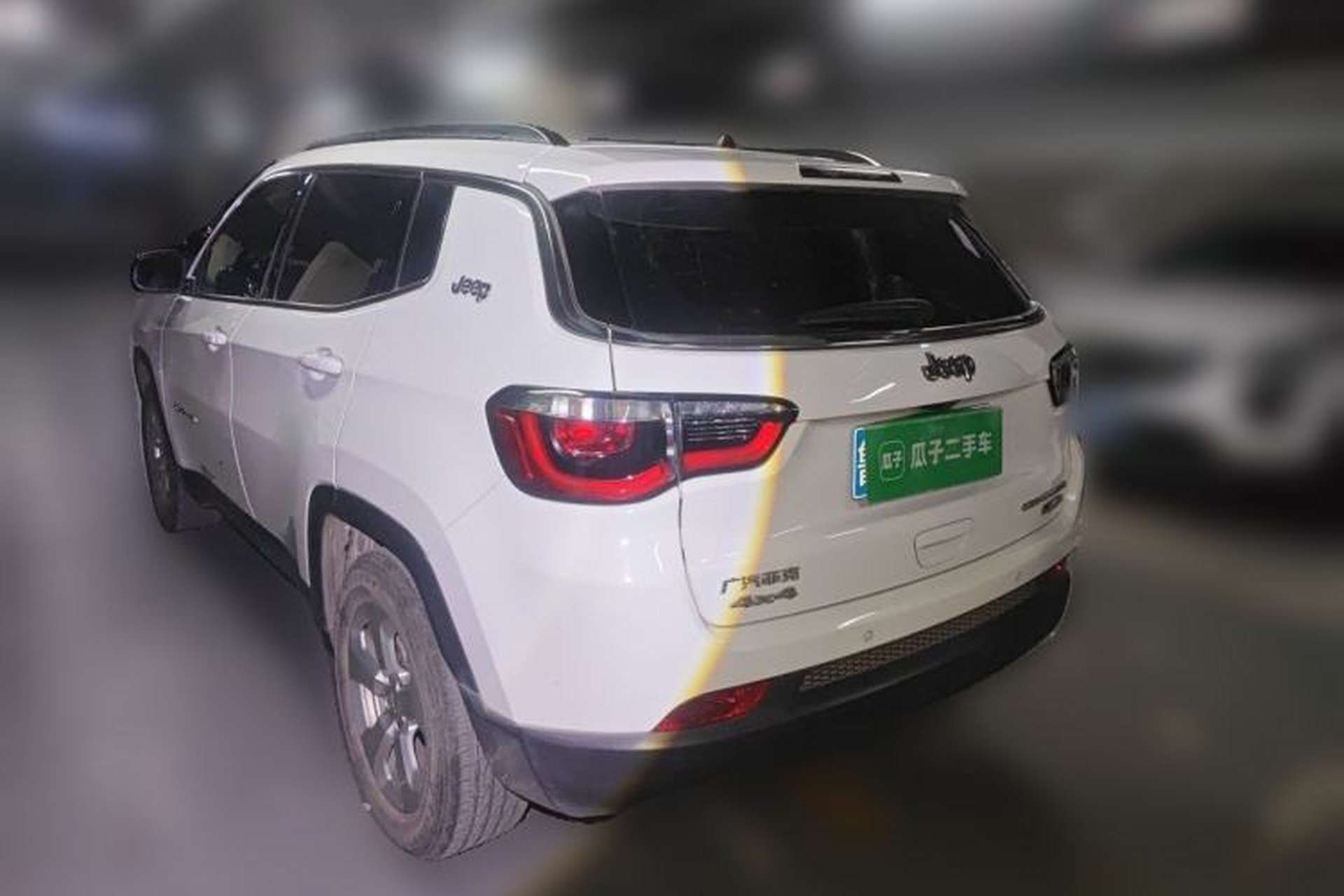 Used Jeep Compass 2019 200TS Automatic Premium - Connected Large Screen Version Rear Left 45 Deg