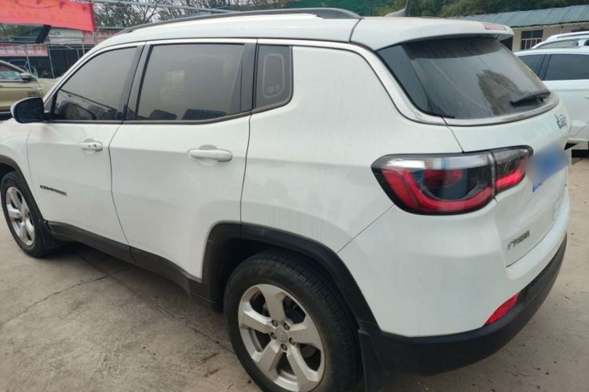 Used Jeep Compass 2019 220T Automatic Enjoyment Version Rear Left 45 Deg