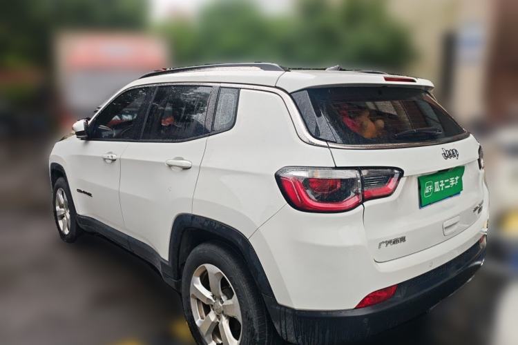 Used Jeep Compass 2019 220T Automatic Family Edition Rear Left 45 Deg