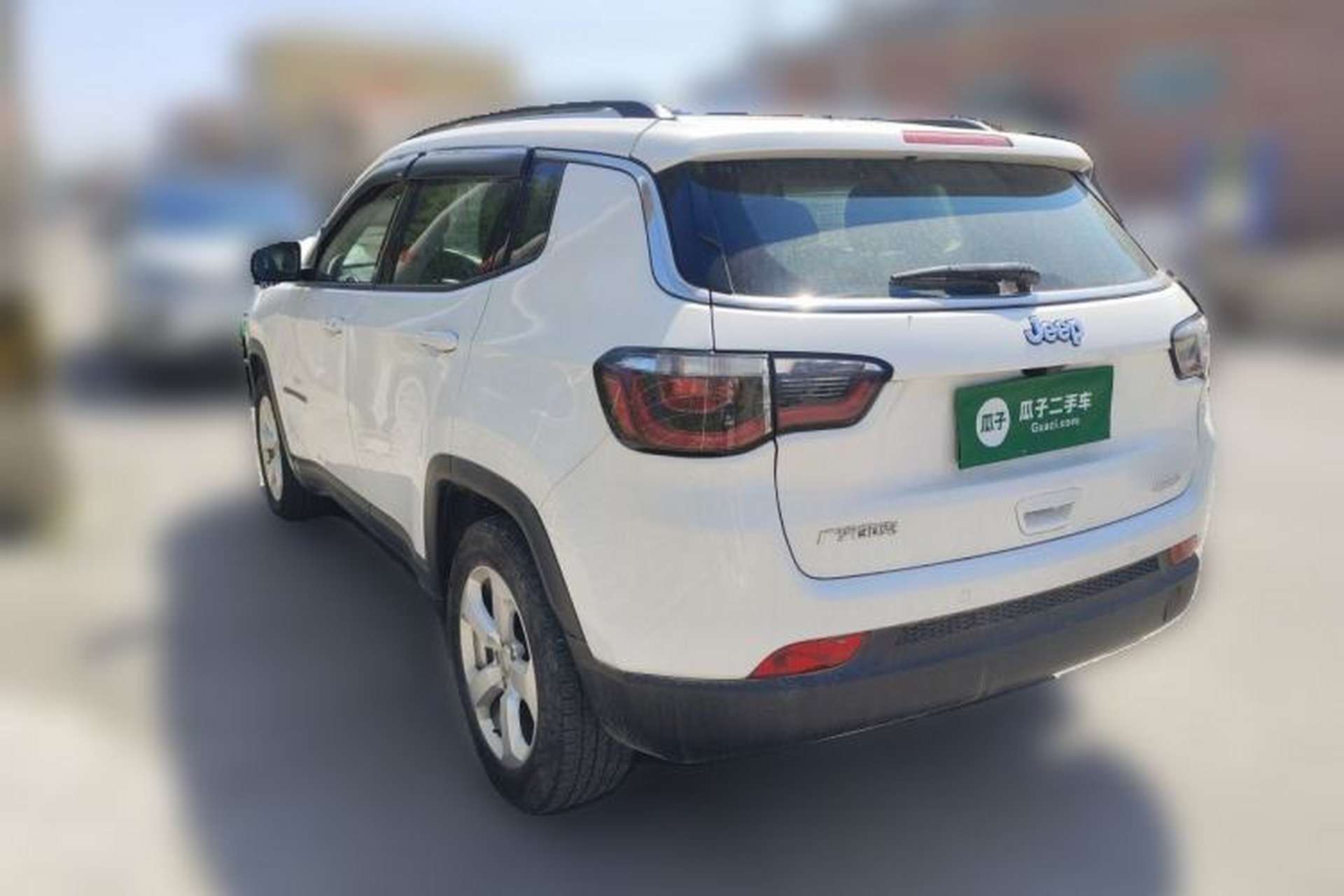 Used Jeep Compass 2019 200T Automatic Family Edition - Connected Large Screen Version Rear Left 45 Deg