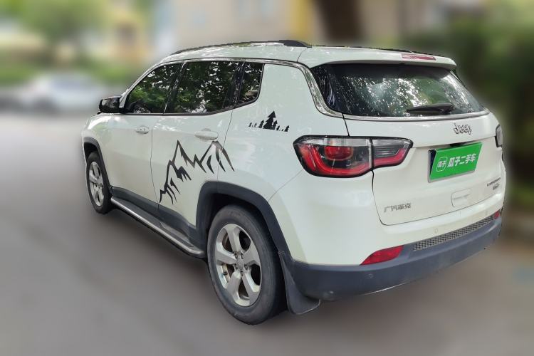 Used Jeep Compass 2019 200T Automatic Family Edition - Connected Large Screen Version Rear Left 45 Deg