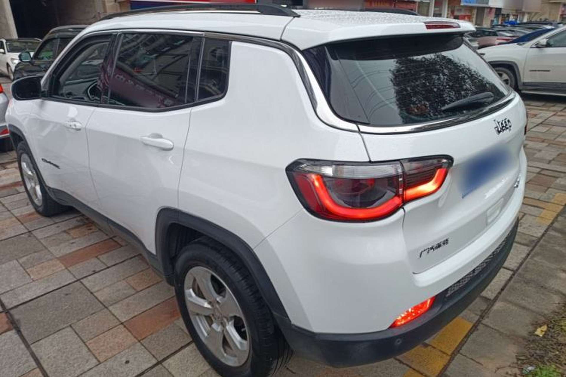 Used Jeep Compass 2019 220T Automatic Family Edition Rear Left 45 Deg