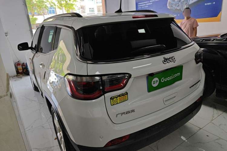 Used Jeep Compass 2019 220T Automatic Enjoyment Version Rear Left 45 Deg