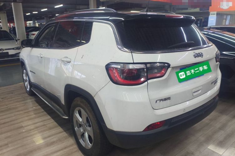 Used Jeep Compass 2019 200T Automatic Family Edition - Connected Large Screen Version Rear Left 45 Deg