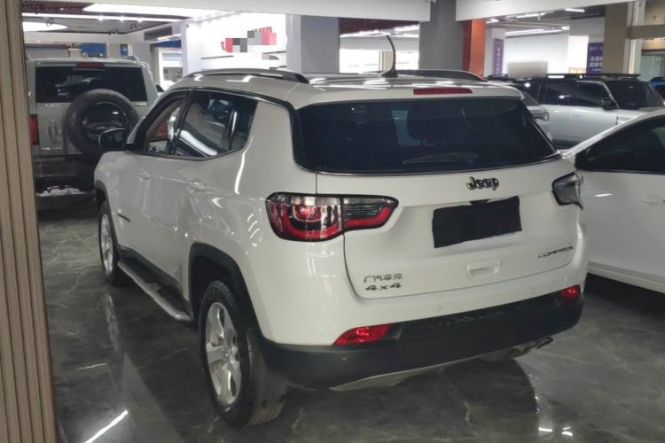 Used Jeep Compass 2019 220T Automatic Family Enjoyment Four-Wheel Drive Edition Rear Left 45 Deg