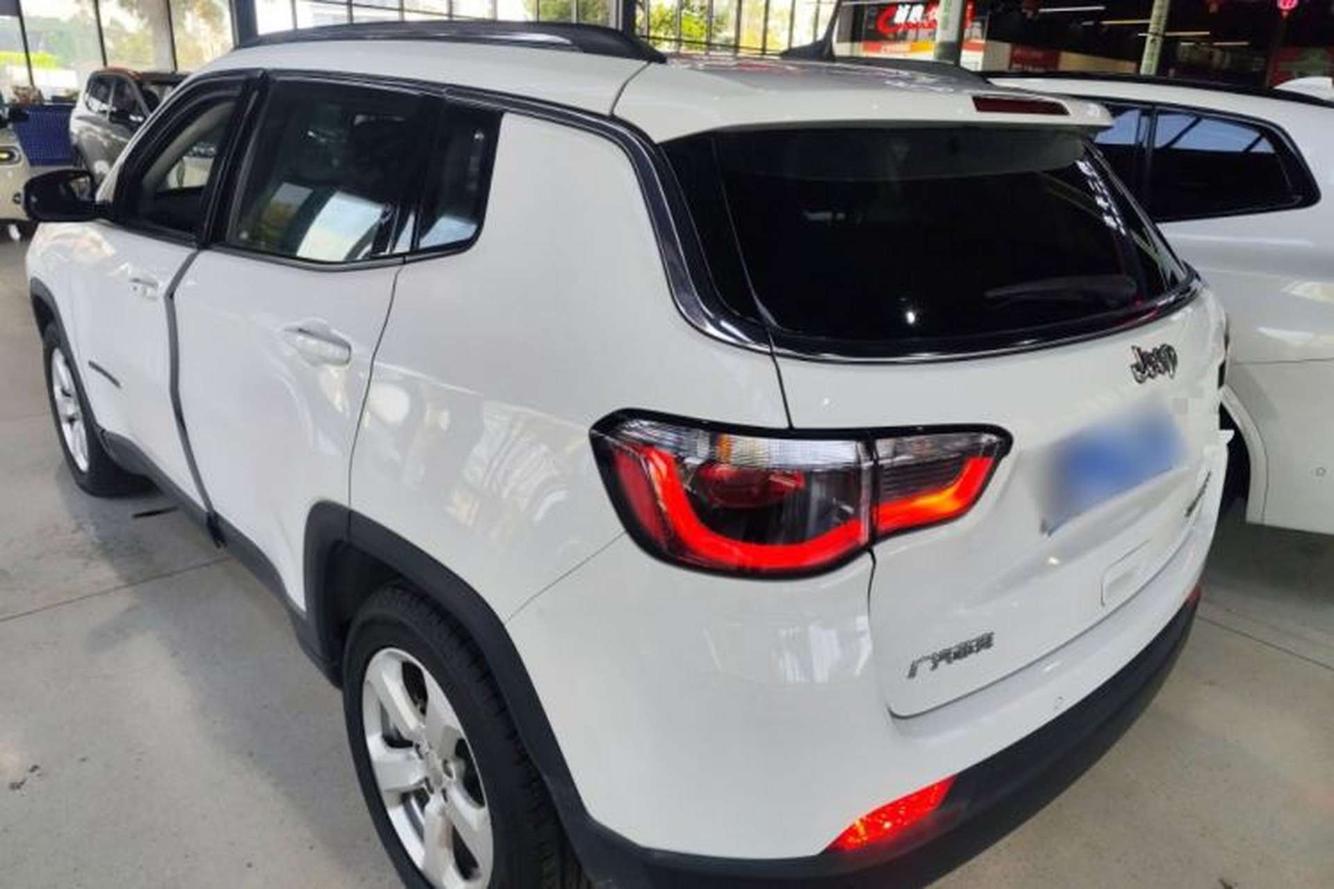 Used Jeep Compass 2019 220T Automatic Family Edition Rear Left 45 Deg