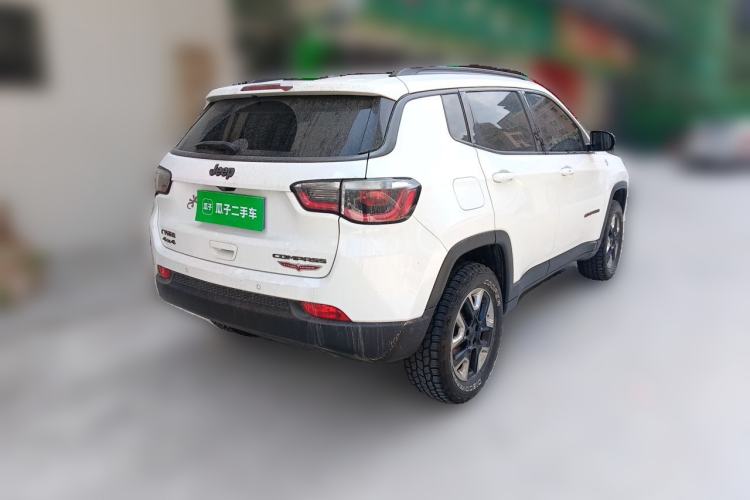 Used Jeep Compass 2019 220T Automatic Four-Wheel Drive High-Performance Flagship Edition Rear Right 45 Deg