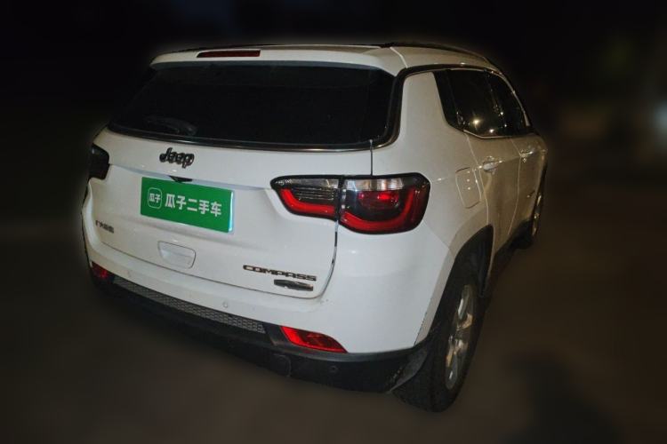 Used Jeep Compass 2019 200T Automatic Family Edition - Connected Large Screen Version Rear Right 45 Deg
