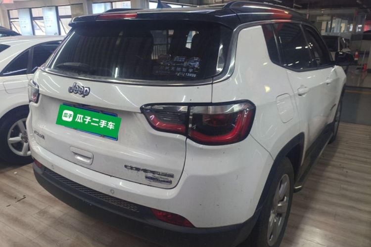Used Jeep Compass 2019 200T Automatic Family Edition - Connected Large Screen Version Rear Right 45 Deg