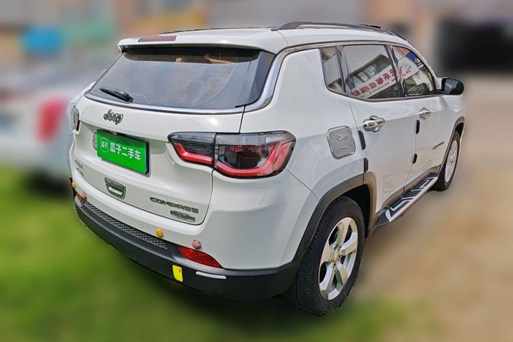 Used Jeep Compass 2019 200T Automatic Family Edition - Connected Large Screen Version Rear Right 45 Deg