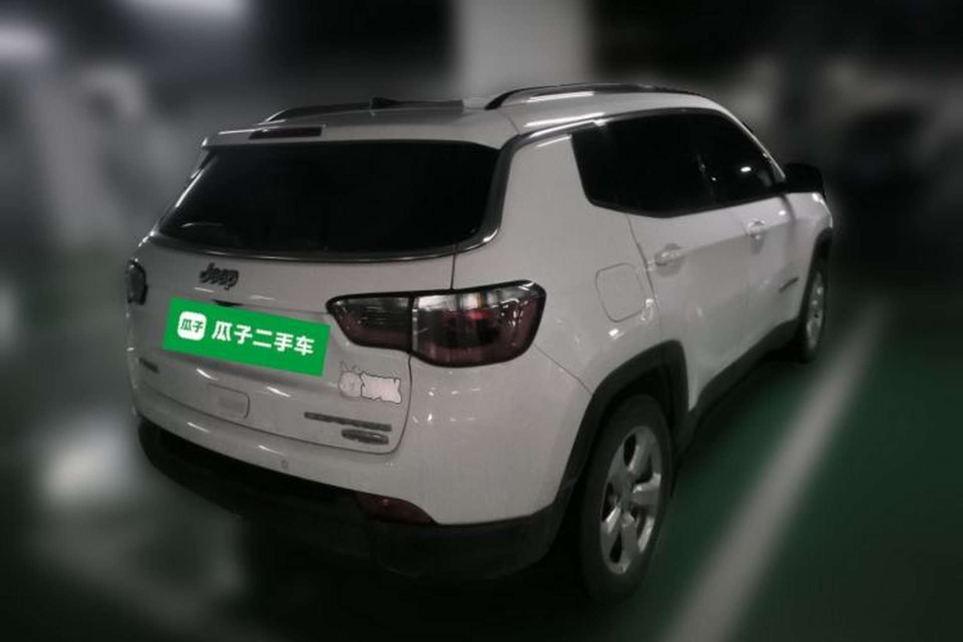 Used Jeep Compass 2019 220T Automatic Family Edition Rear Right 45 Deg