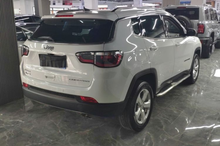 Used Jeep Compass 2019 220T Automatic Family Enjoyment Four-Wheel Drive Edition Rear Right 45 Deg