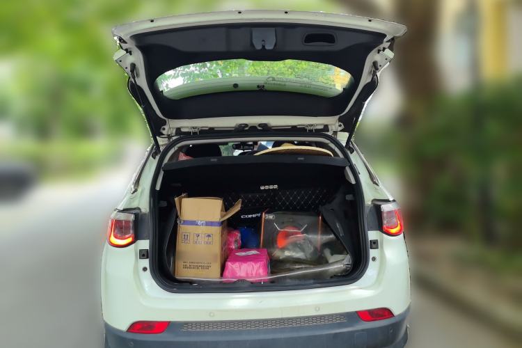 Used Jeep Compass 2019 200T Automatic Family Edition - Connected Large Screen Version Trunk