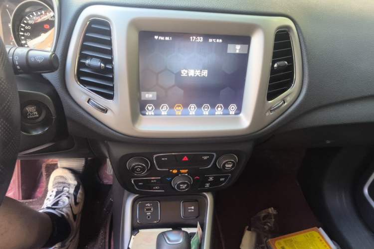 Used Jeep Compass 2020 220T Automatic Leading Edition Audio And AC Panel
