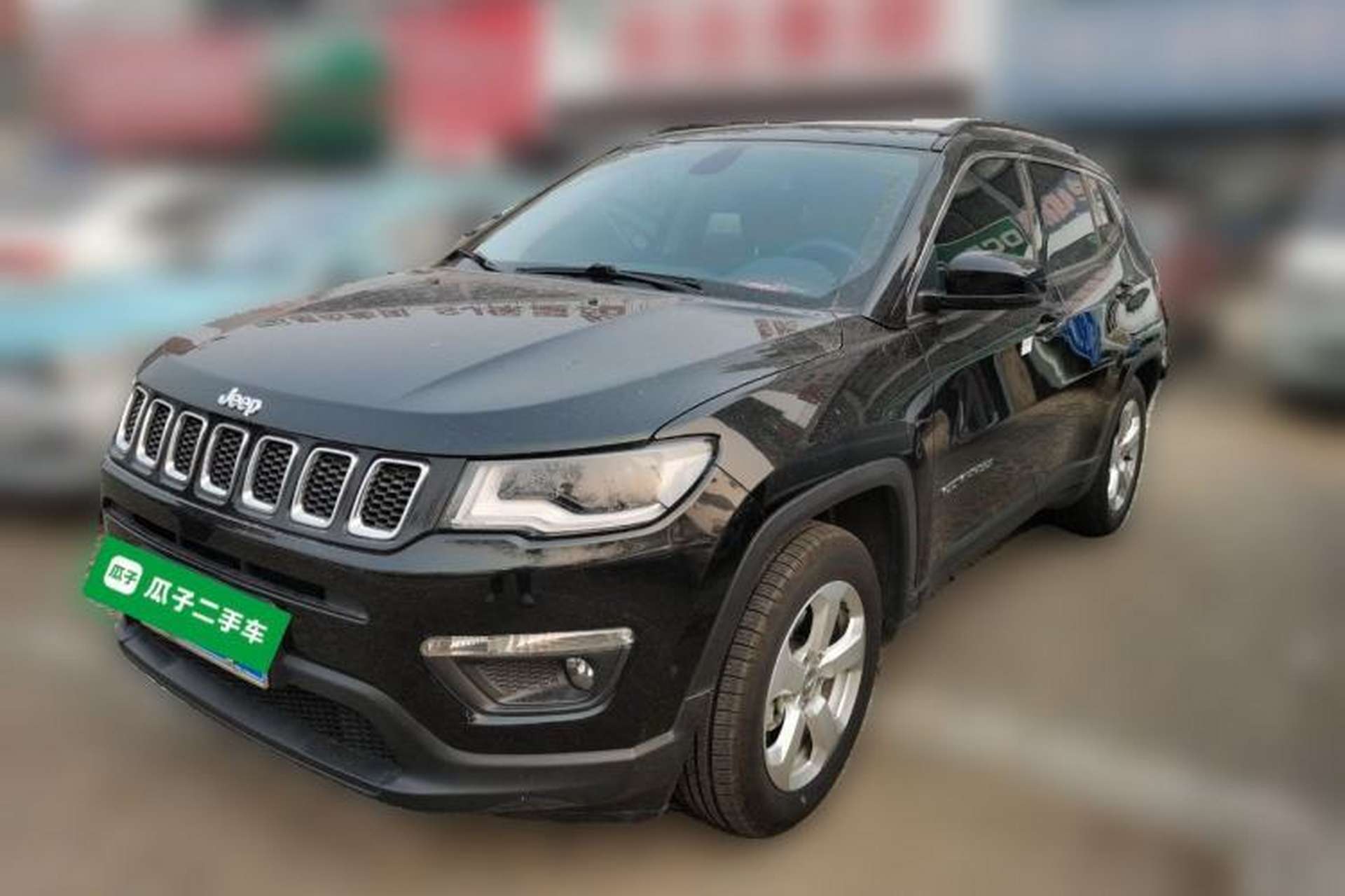 Used Jeep Compass 2020 220T Automatic Leading Edition Front Left 45 Deg