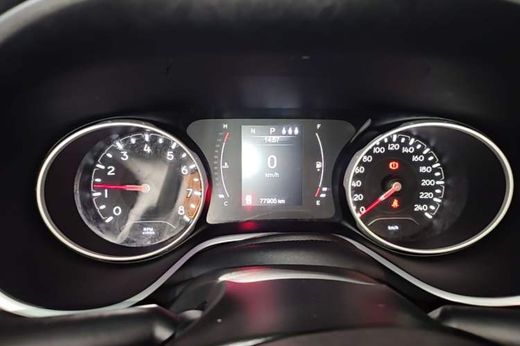 Used Jeep Compass 2020 220T Automatic Leading Edition Instrument Cluster