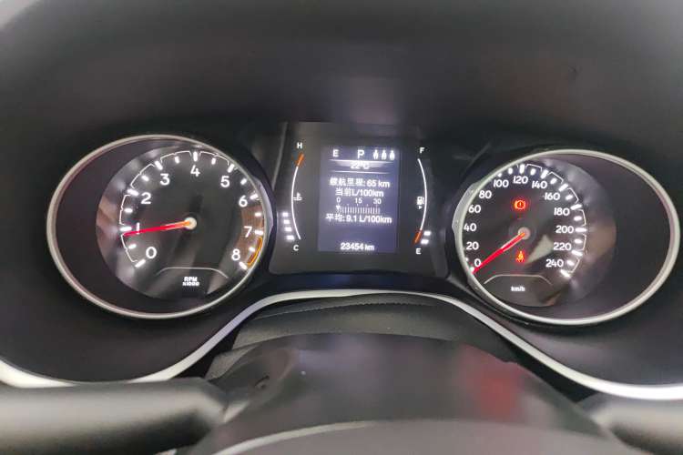Used Jeep Compass 2020 220T Automatic Leading Edition Instrument Cluster