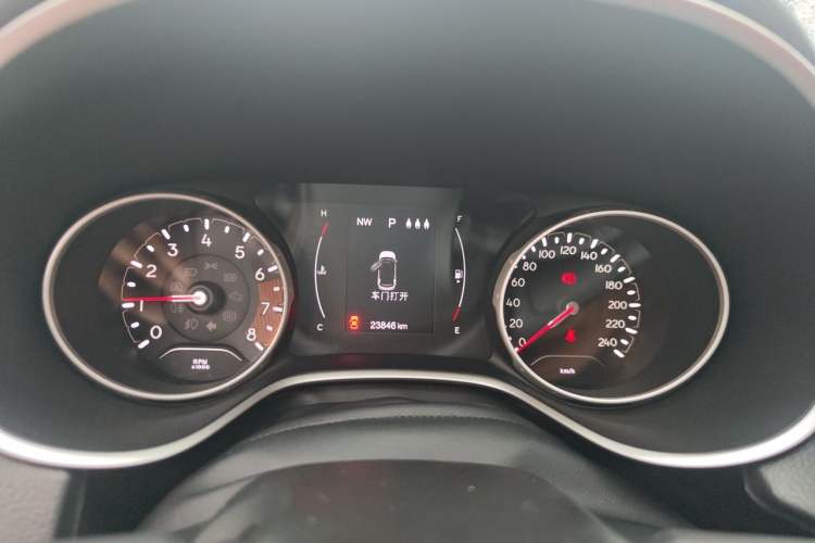 Used Jeep Compass 2020 220T Automatic Leading Edition Instrument Cluster
