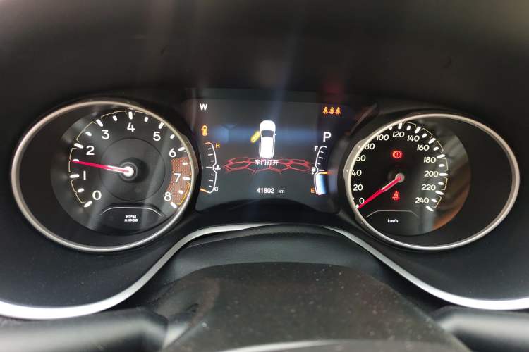 Used Jeep Compass 2020 220T Automatic Elite Edition Instrument Cluster