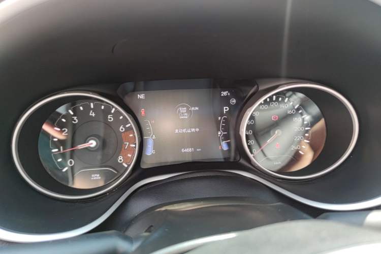 Used Jeep Compass 2020 220T Automatic Elite Edition Instrument Cluster